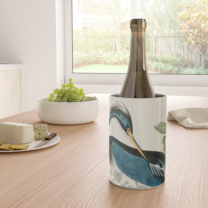 Louisiana Heron by John James Audubon  Wine Chiller Gallery Image 4