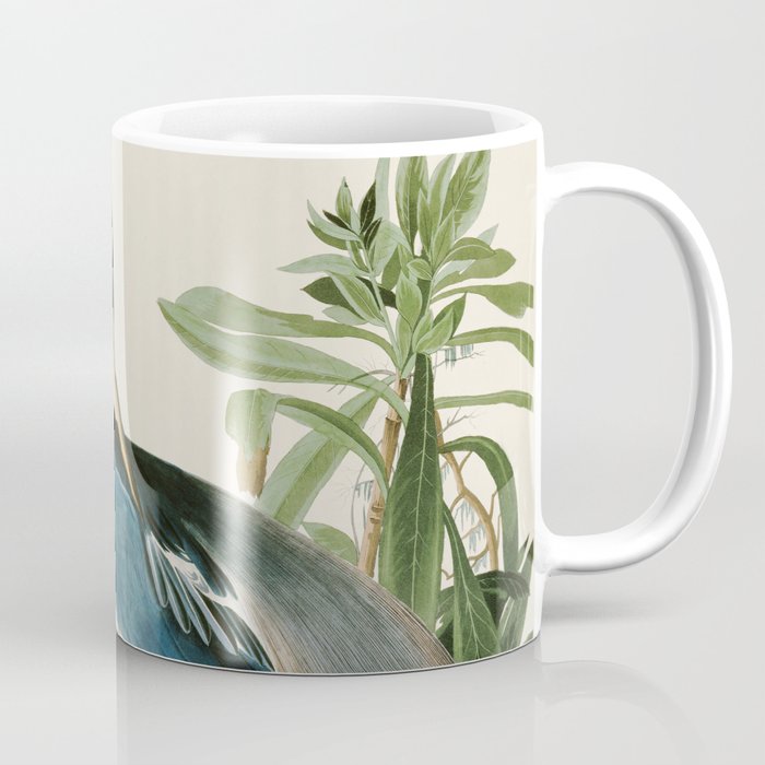 Louisiana Heron by John James Audubon  Coffee Mug Gallery Image 1