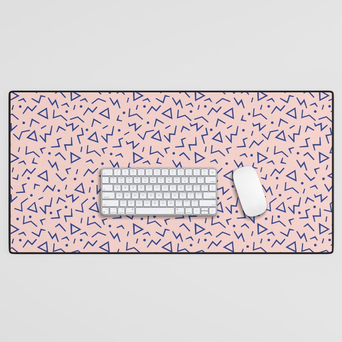 Memphis Pattern 12 - 80s Retro Desk Mat Gallery Image 1