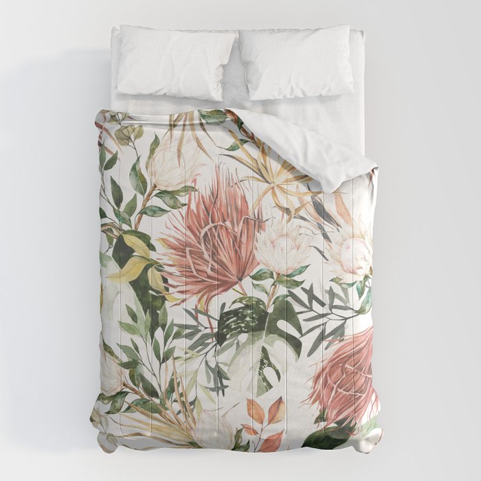 Bohem tropical bloom 003 Comforter Gallery Image 1