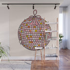 Bow Disco Ball Wall Mural Gallery Image 1