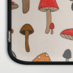 Mushroom Pattern Laptop Sleeve Gallery Image 3