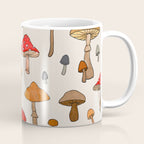 Mushroom Pattern Coffee Mug Gallery Image 1
