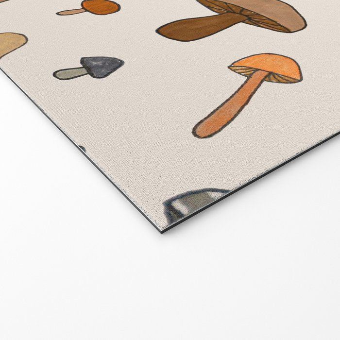 Mushroom Pattern Welcome Mat Gallery Image 2