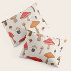 Mushroom Pattern Pillow Sham Gallery Image 3