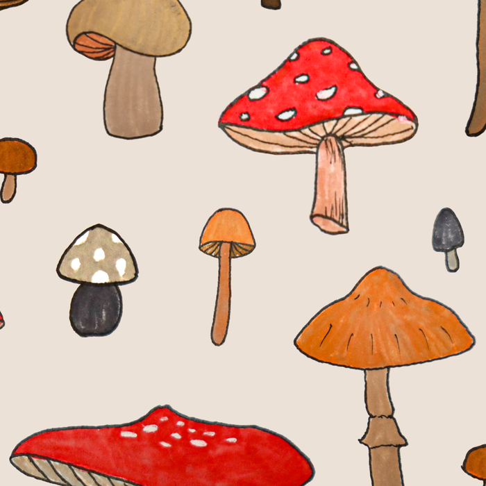 Mushroom Pattern Coffee Mug Gallery Image 2