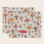 Mushroom Pattern Placemat Gallery Image 1