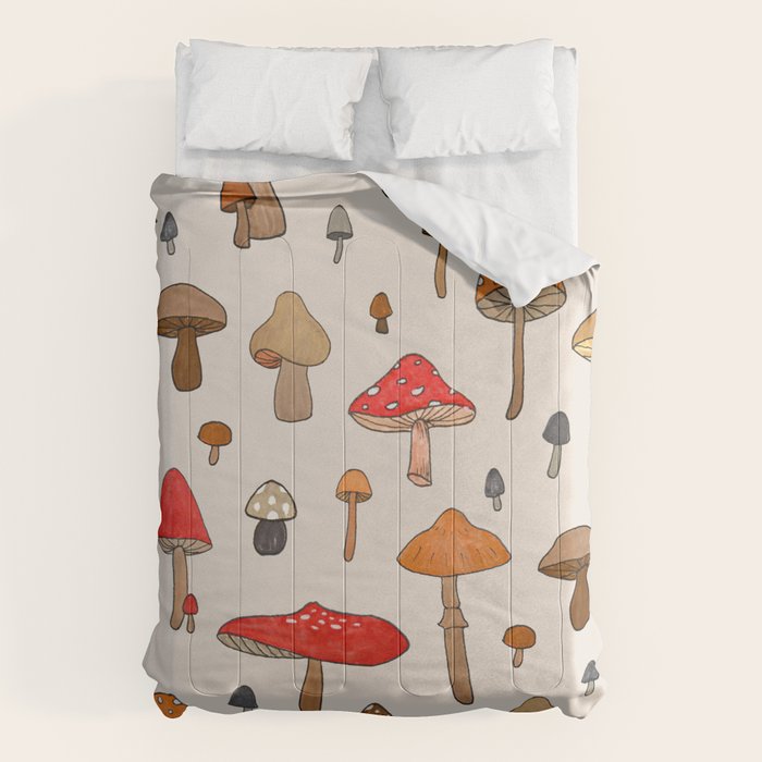 Mushroom Pattern Comforter Gallery Image 1