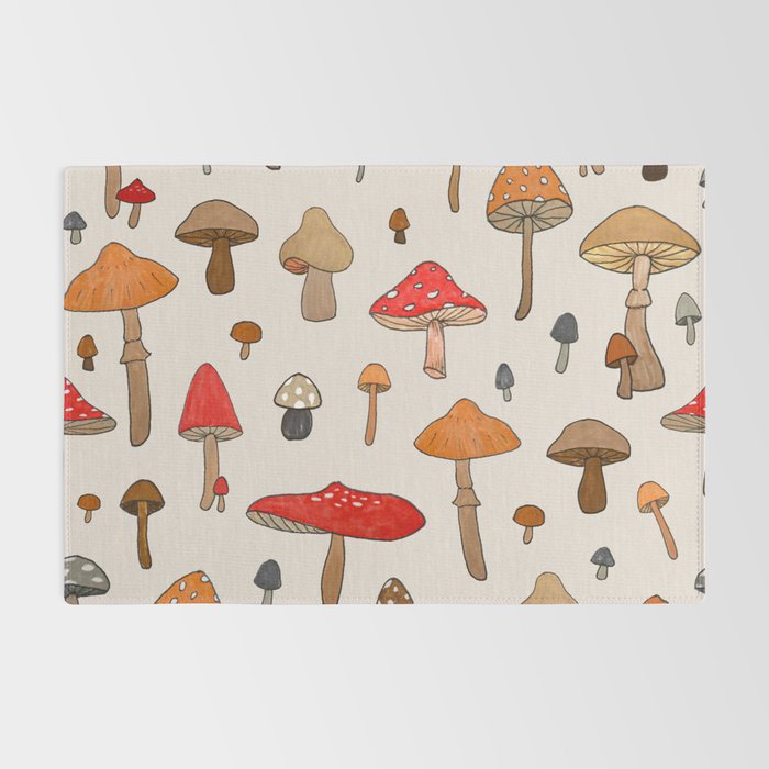Mushroom Pattern Rug Gallery Image 2