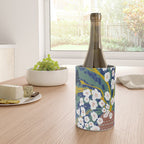 Matisse Flower Vase modern Illustration denim Wine Chiller Gallery Image 4