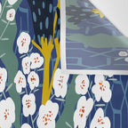 Matisse Flower Vase modern Illustration denim Wall Tapestry Gallery Image 3