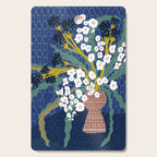 Matisse Flower Vase modern Illustration denim Cutting Board Gallery Image 1