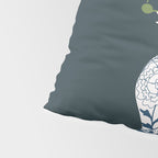 Vase no. 6 with Peacock  Pillow Sham Gallery Image 4