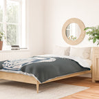 Vase no. 6 with Peacock  Duvet Cover Gallery Image 2