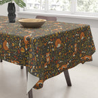 Fox in an Autumn Garden Tablecloth Gallery Image 3