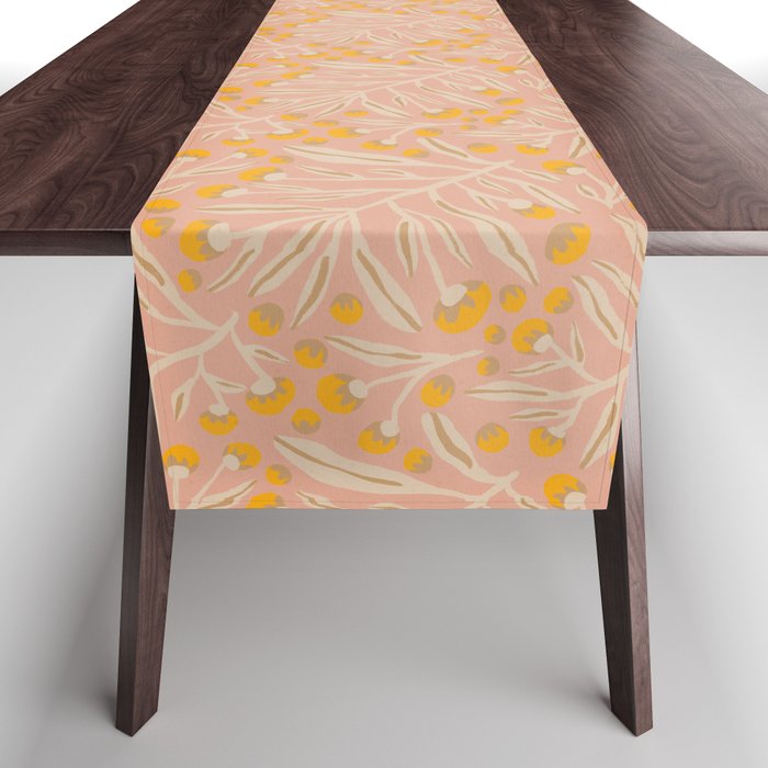 Berries / Peach & Yellow Table Runner Gallery Image 1