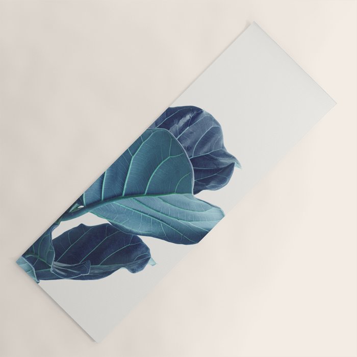 Fiddle Leaf Fig Plant - Fine Art Photography Yoga Mat Gallery Image 1