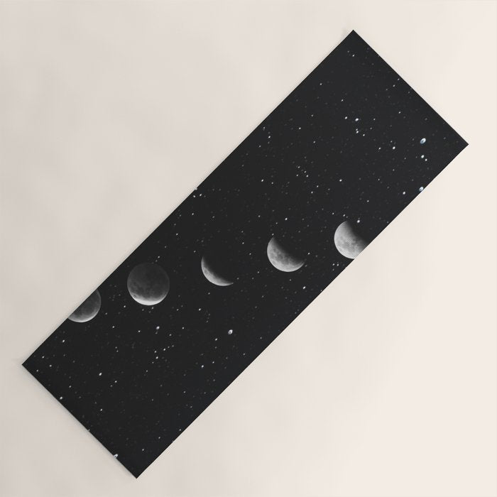 Phases of the Moon Yoga Mat Gallery Image 1