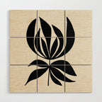 Unique Tulip Wood Wall Art Gallery Image 1