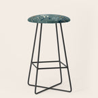 Vintage Ocean Pattern Stool Gallery Image 1