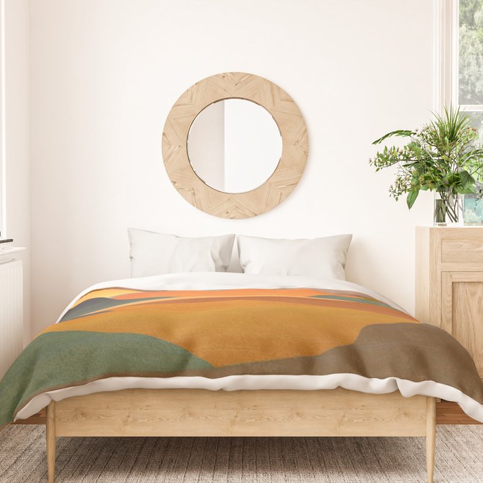 Autumn Landscape 1 Duvet Cover Gallery Image 3