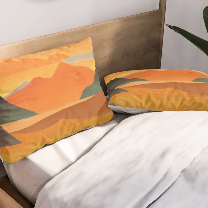 Autumn Landscape 1 Pillow Sham Gallery Image 2