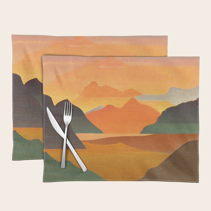 Autumn Landscape 1 Placemat Gallery Image 1