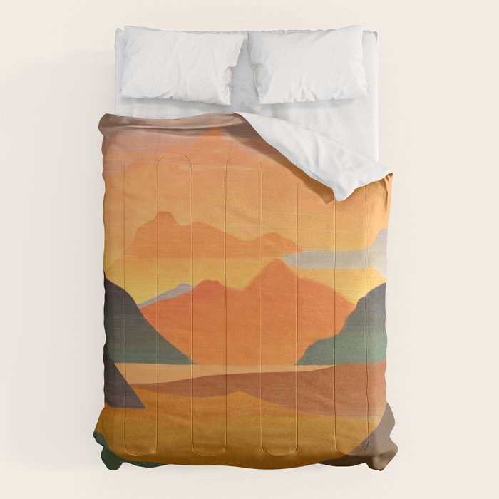 Autumn Landscape 1 Comforter Gallery Image 6