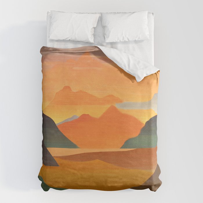 Autumn Landscape 1 Duvet Cover Gallery Image 6