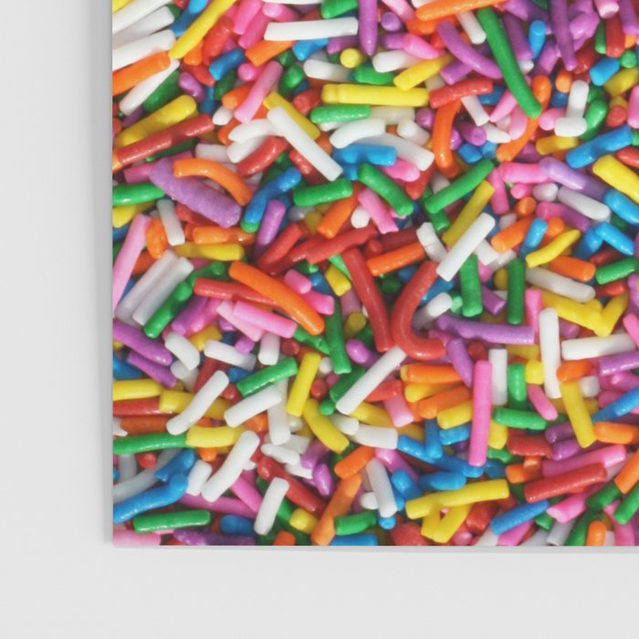 Rainbow Sprinkles Sweet Candy Colorful Poster Gallery Image 3