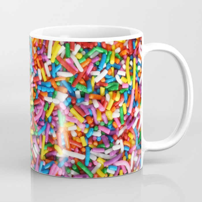 Rainbow Sprinkles Sweet Candy Colorful Coffee Mug Gallery Image 1