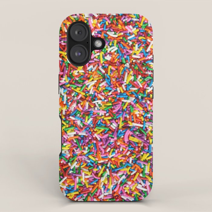Rainbow Sprinkles Sweet Candy Colorful iPhone Case Gallery Image 1