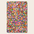 Rainbow Sprinkles Sweet Candy Colorful Cutting Board Gallery Image 1