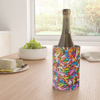 Rainbow Sprinkles Sweet Candy Colorful Wine Chiller Gallery Image 4
