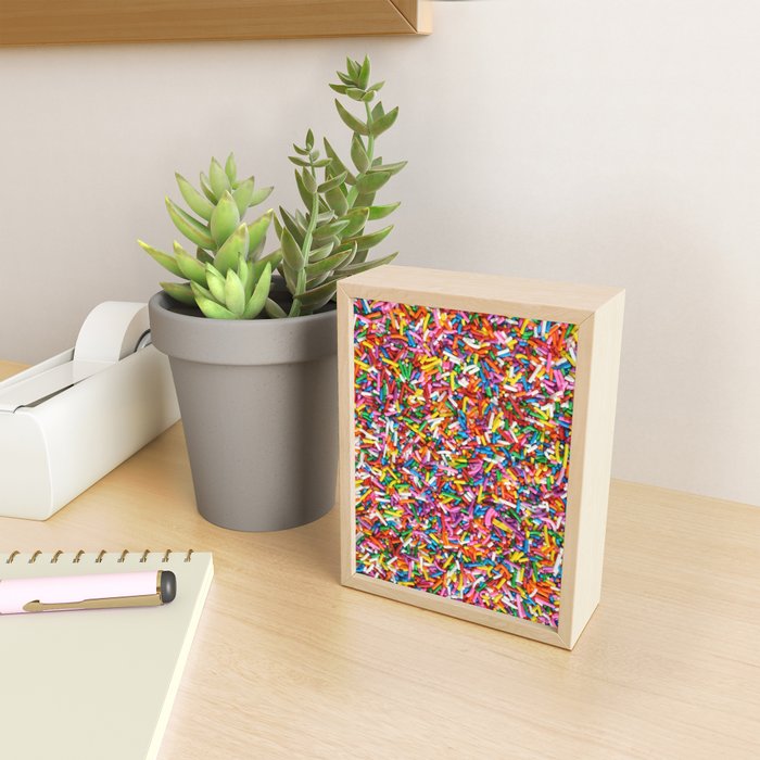 Rainbow Sprinkles Sweet Candy Colorful Mini Art Print Gallery Image 2