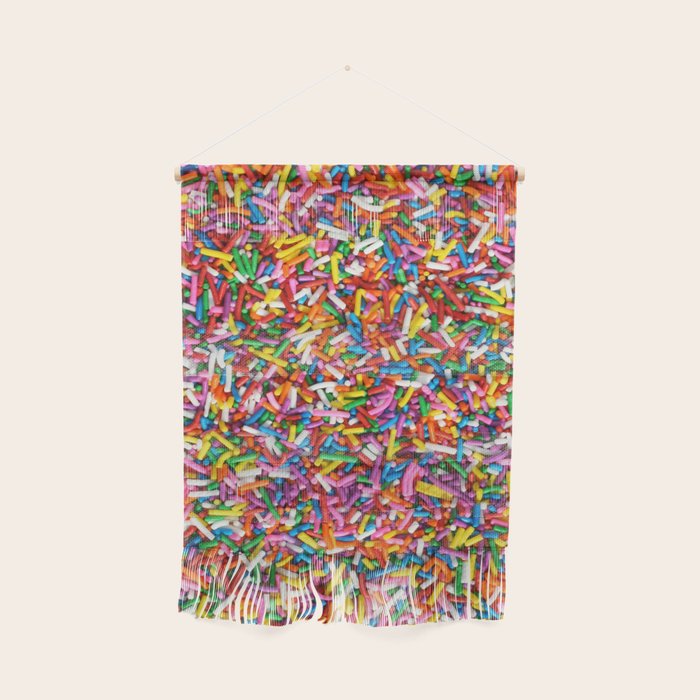 Rainbow Sprinkles Sweet Candy Colorful Wall Hanging Gallery Image 1