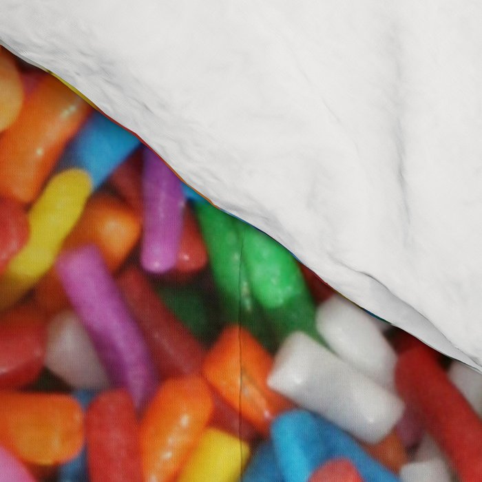 Rainbow Sprinkles Sweet Candy Colorful Comforter Gallery Image 4