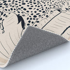 Minimal Jungle Abstract Art 4 Rug Gallery Image 4
