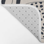 Minimal Jungle Abstract Art 4 Bath Mat Gallery Image 2