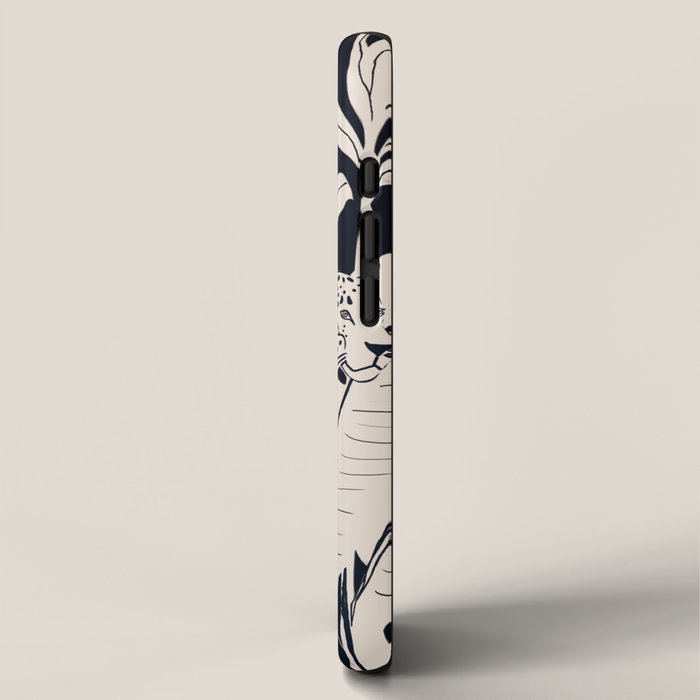 Minimal Jungle Abstract Art 4 iPhone Case Gallery Image 2