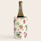 Pastel pink oriental pattern Wine Chiller Gallery Image 1