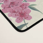 Pastel pink oriental pattern Desk Mat Gallery Image 4