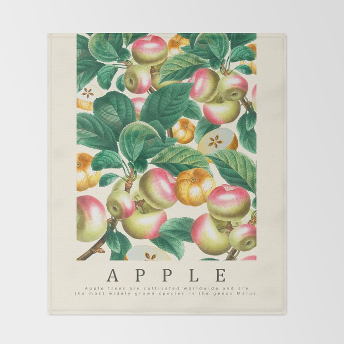 Apple Throw Blanket Gallery Image 2