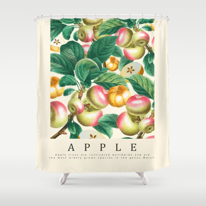 Apple Shower Curtain Gallery Image 1