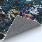 Skull Snake and Flowers Rug Gallery Image 4