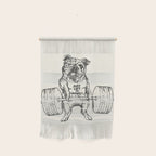 English Bulldog Lift Wall Hanging Gallery Image 1