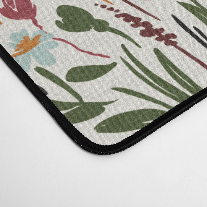Spring flowery meadow 02 Desk Mat Gallery Image 4