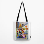 Wassily Kandinsky | Kandinsky Swinging | Swinging Tote Bag Gallery Image 2