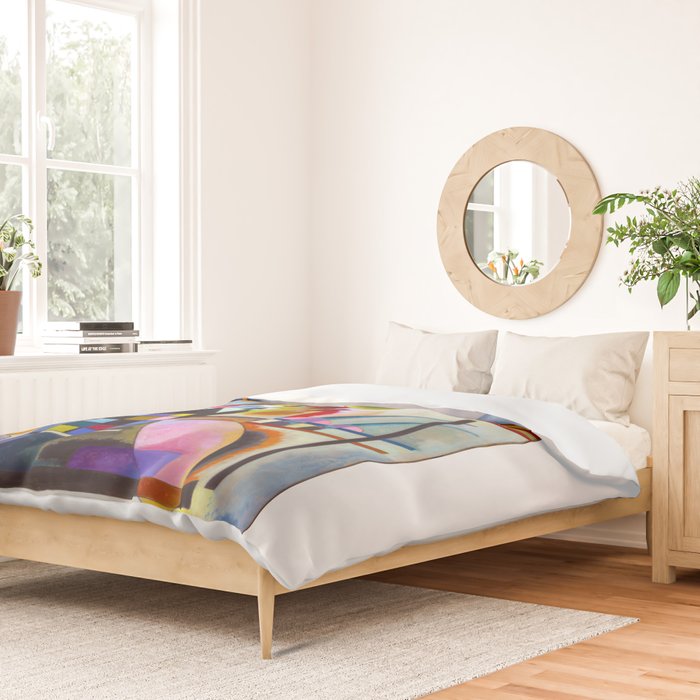 Wassily Kandinsky | Kandinsky Swinging | Swinging Duvet Cover Gallery Image 2