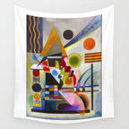 Wassily Kandinsky | Kandinsky Swinging | Swinging Wall Tapestry Gallery Image 4